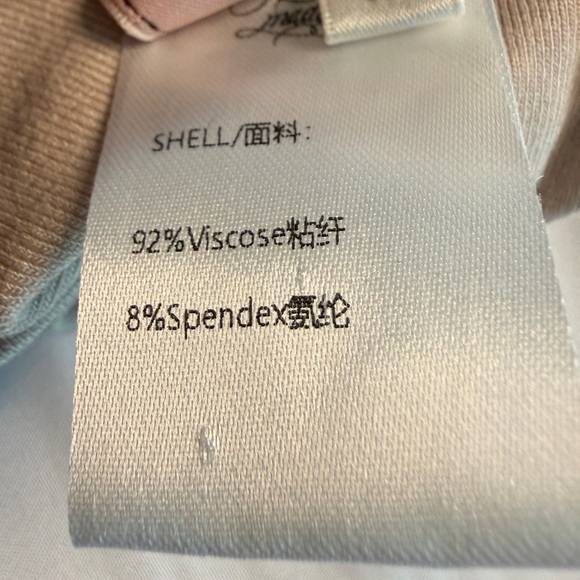 Lace made Tan Ruffled Crop Top - Picture 5 of 5